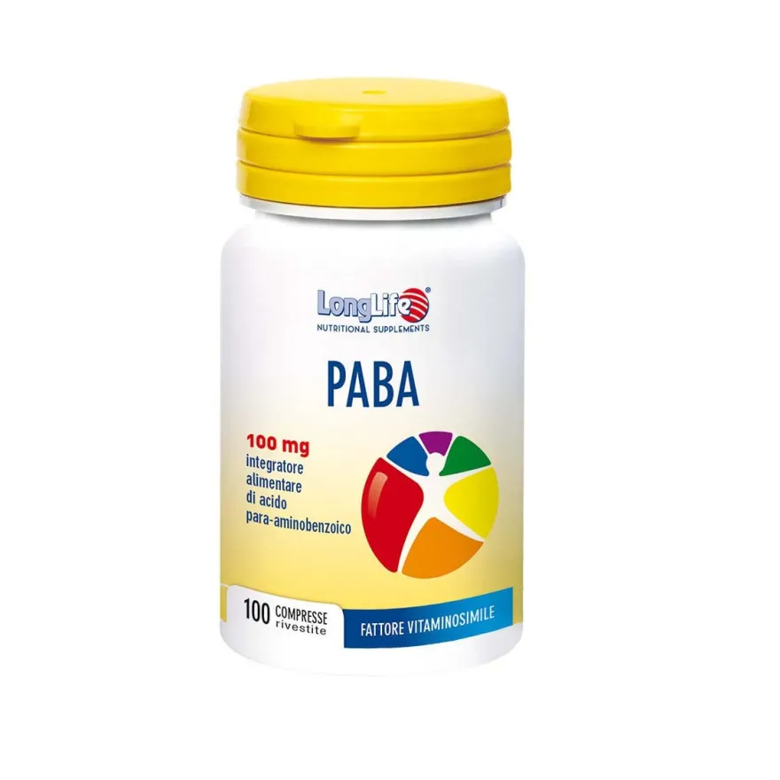 Longlife PABA 100mg 100 Compresse