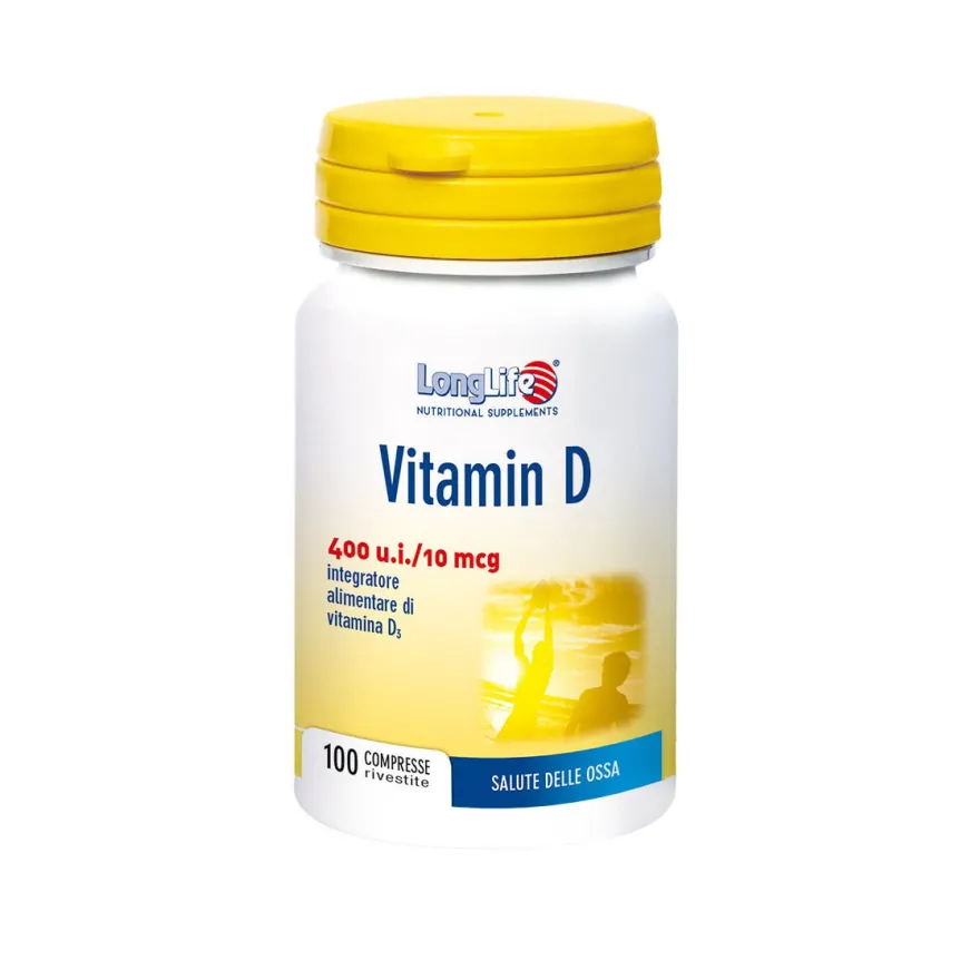 Longlife Vitamina D 400 U.I. 100 Compresse