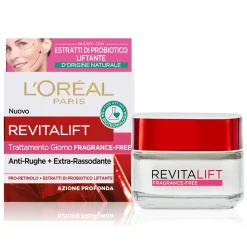 L'Oréal Paris Crema Viso Giorno Revitalift Anti-Età Con Probiotico 50ml