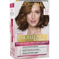 L'Oréal Paris Excellence Tinta Capelli 5.3 Castano Chiaro Dorato 1 Pezzo