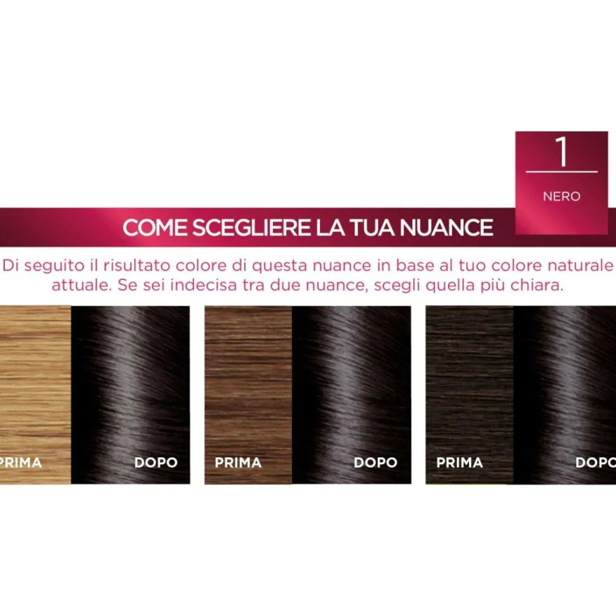 L'Oréal Paris Excellence Tinta Capelli 1 Nero 1 Pezzo