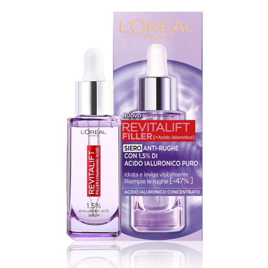 L'Oréal Paris Revitalift Filler Siero Viso Anti-Rughe 30ml