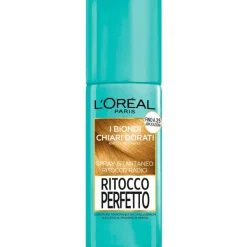 L'Oréal Paris Ritocco Perfetto Biondo Chiaro Dorato Spray Istantaneo Ritocco Radici 75ml