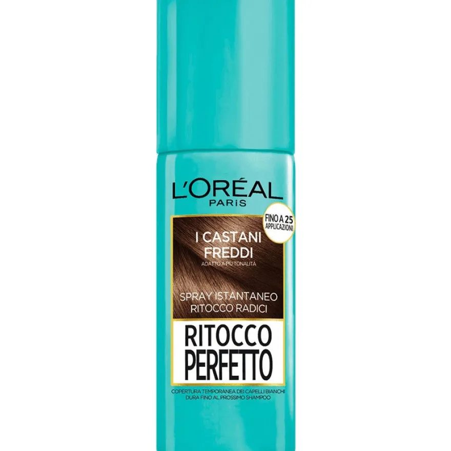L'Oréal Paris Ritocco Perfetto Castano Freddo Spray Istantaneo Ritocco Radici 75ml