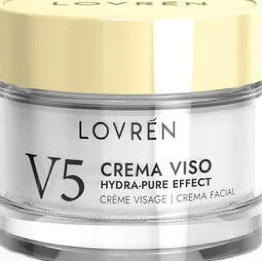Lovren V5 Crema Viso Hydra Pure Effect Pelli Miste E Grasse 30ml