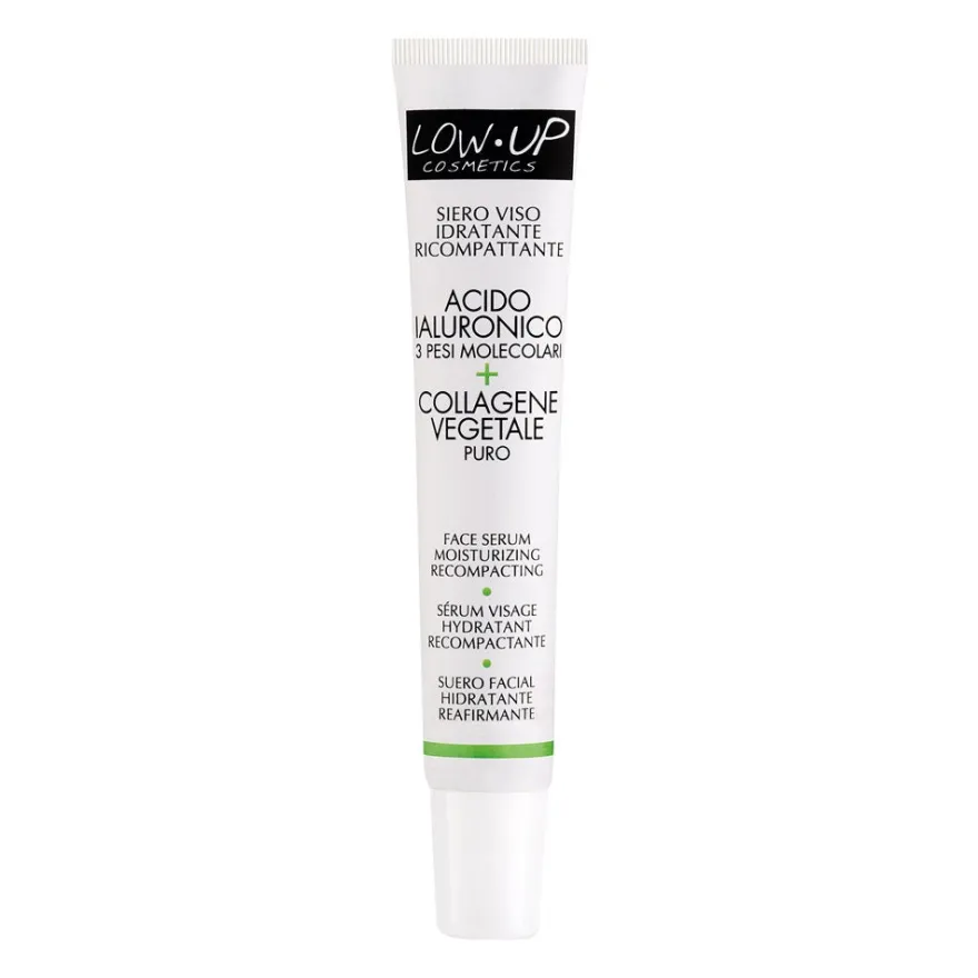 Lowup Cosmetics Siero Viso Idratante Ricompattante