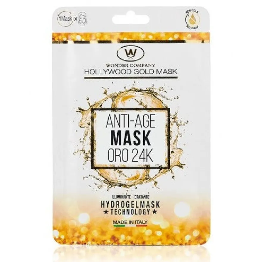 LR Wonder Company Anti-Age Maschera Oro 24 K 1 Pezzo