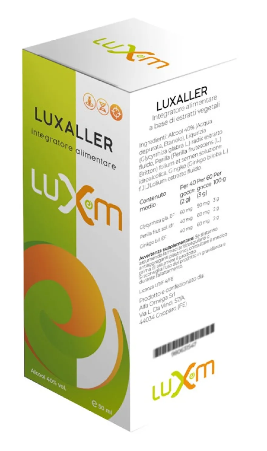 LUXALLER GOCCE 50ML