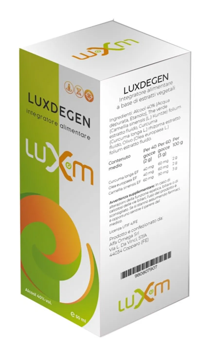 LUXDEGEN GOCCE 50ML