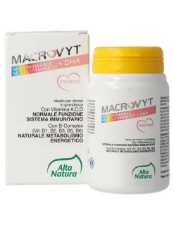 Macrovyt Multivitaminico + DHA Dolce Mamma 60 Capsule 500mg
