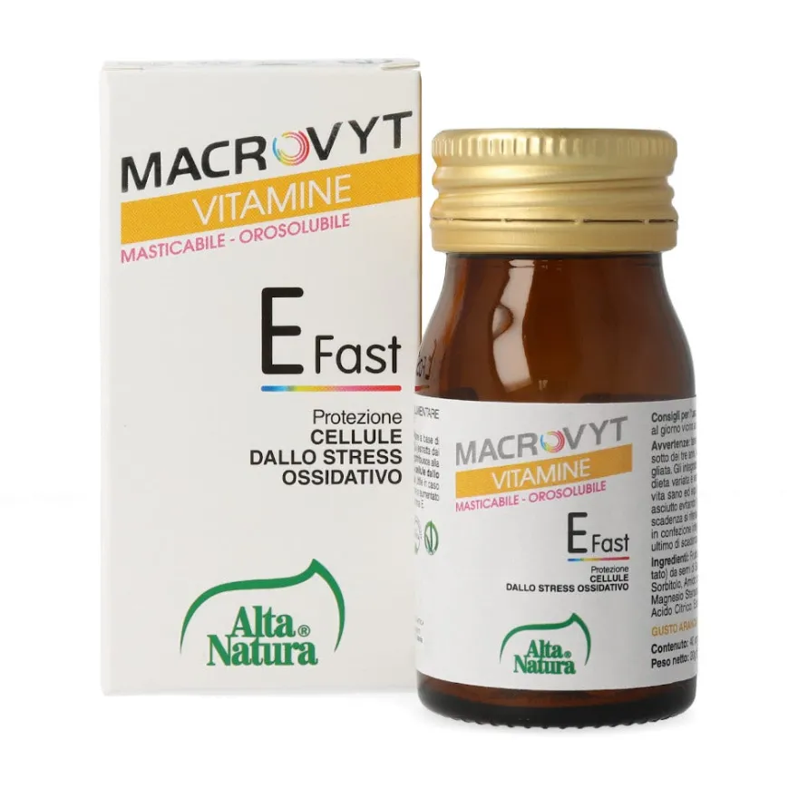 Macrovyt Vitamina E Fast 40 Compresse