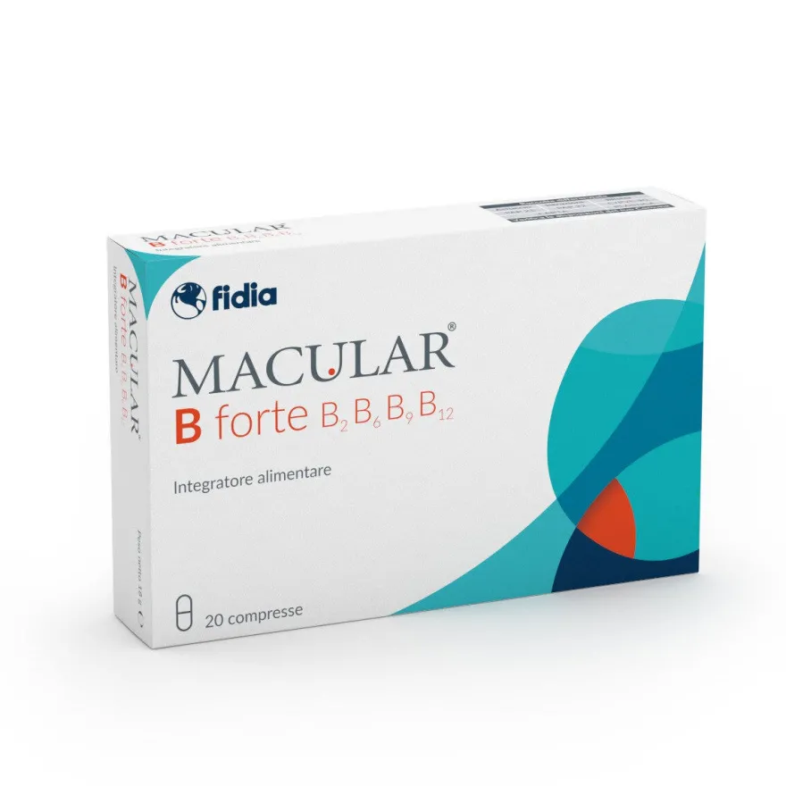 Macular B Forte 20 Compresse - Integratore per la Vista