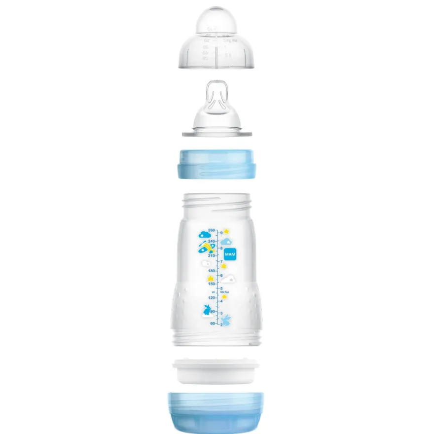 Mam Easy Start Biberon Anti-Colic Flow Per Bambini 2 Mesi+ 260ml