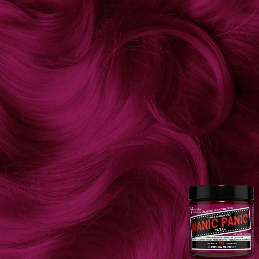 Manic Panic Fuschia Shock Colorazione Semipermanente Classica Per Capelli 118ml