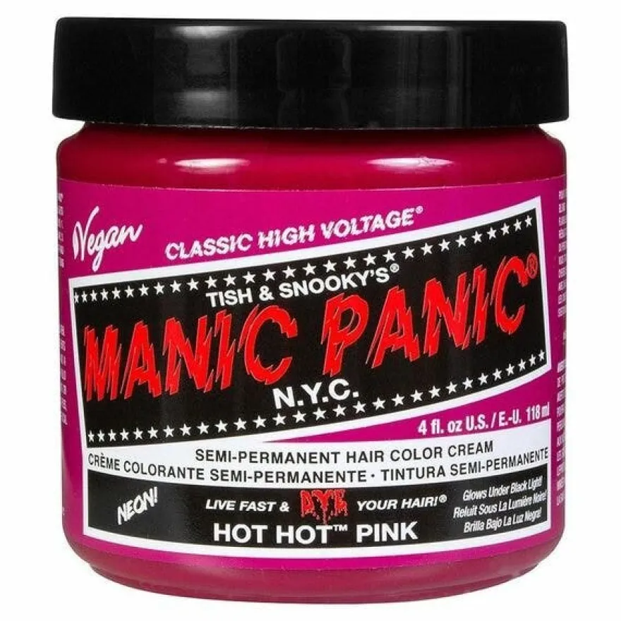 Manic Panic Hot Hot Pink Colorazione Semipermanente Classica Per Capelli 118ml