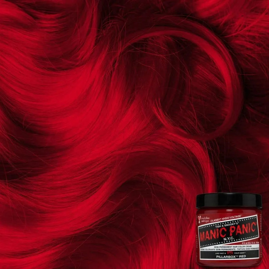 Manic Panic Pillarbox Red Colorazione Semipermanente Classica Per Capelli 118ml