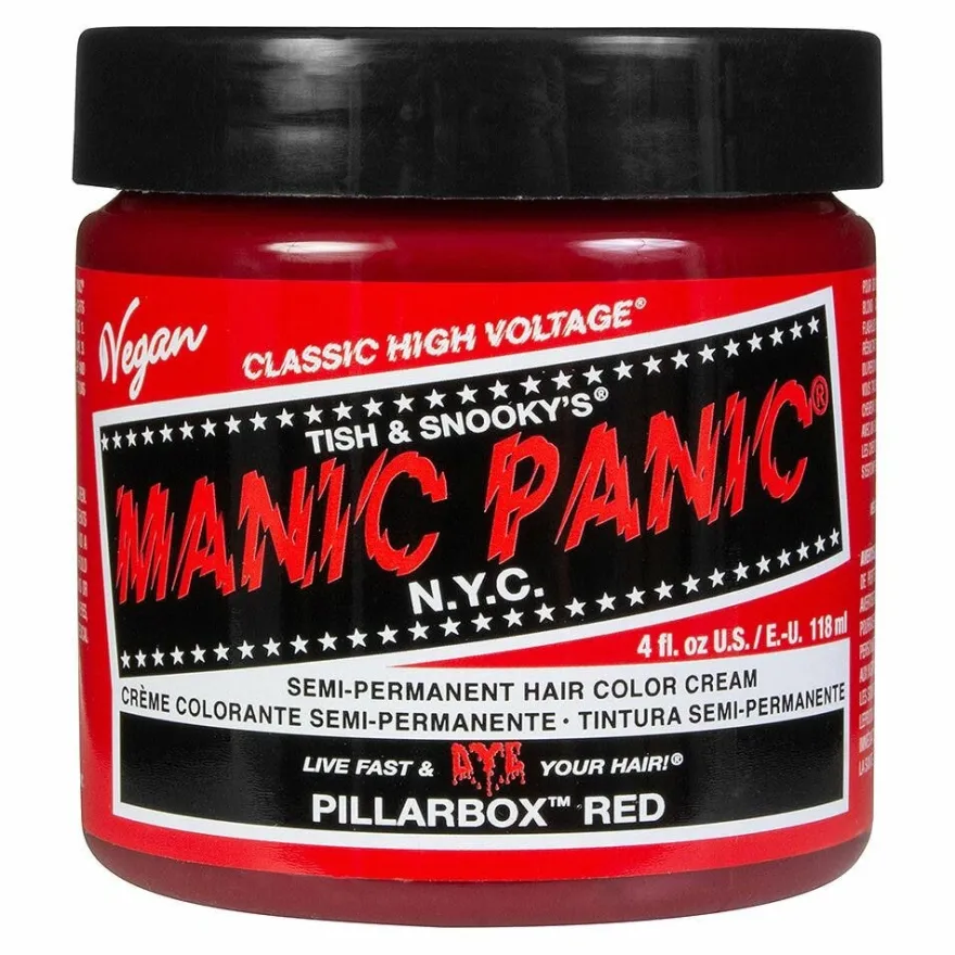Manic Panic Pillarbox Red Colorazione Semipermanente Classica Per Capelli 118ml