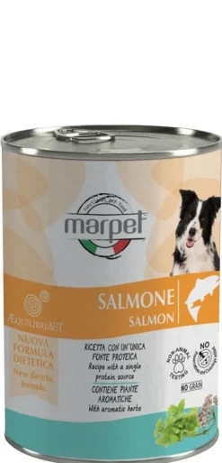 Marpet Aequilibriavet Dog Salmone Cibo Umido Per Cani Adulti Scatoletta 400g