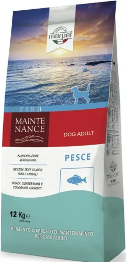 Marpet Maintenance Pesce Cibo Secco Per Cani Adulti Taglia Maxi Sacco 12 Kg