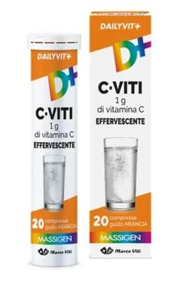 Massigen Dailyvit+ C Viti 20 Compresse Effervescenti