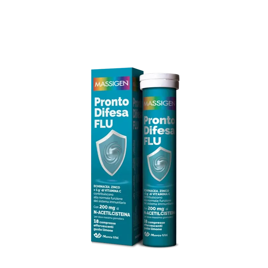 Massigen Pronto Difesa FLU 18 Compresse