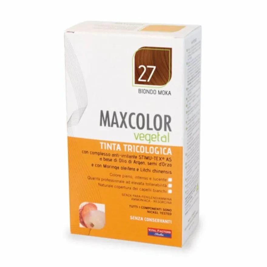 Maxcolor Vegetal Tinta 27 Biondo Moka 140ml