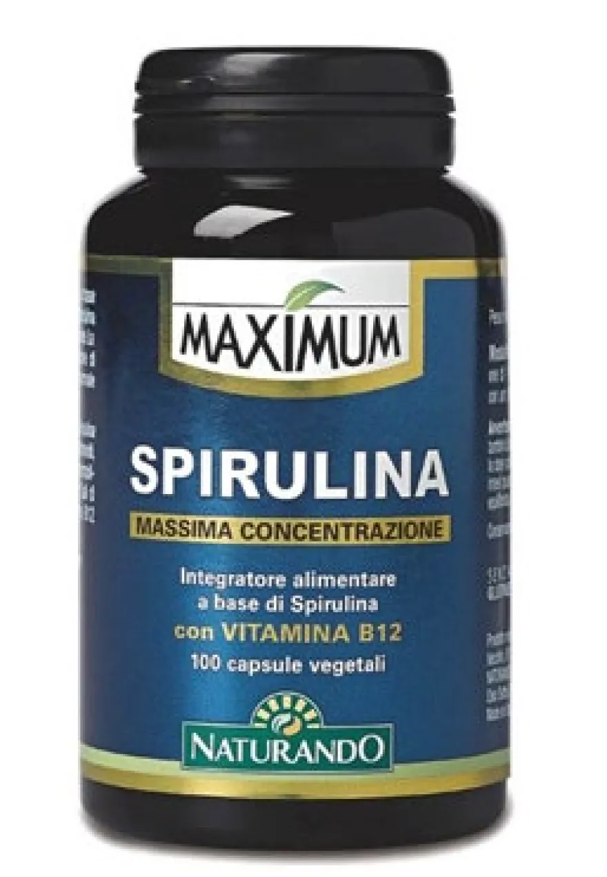 Maximum Spirulina 100 Capsule