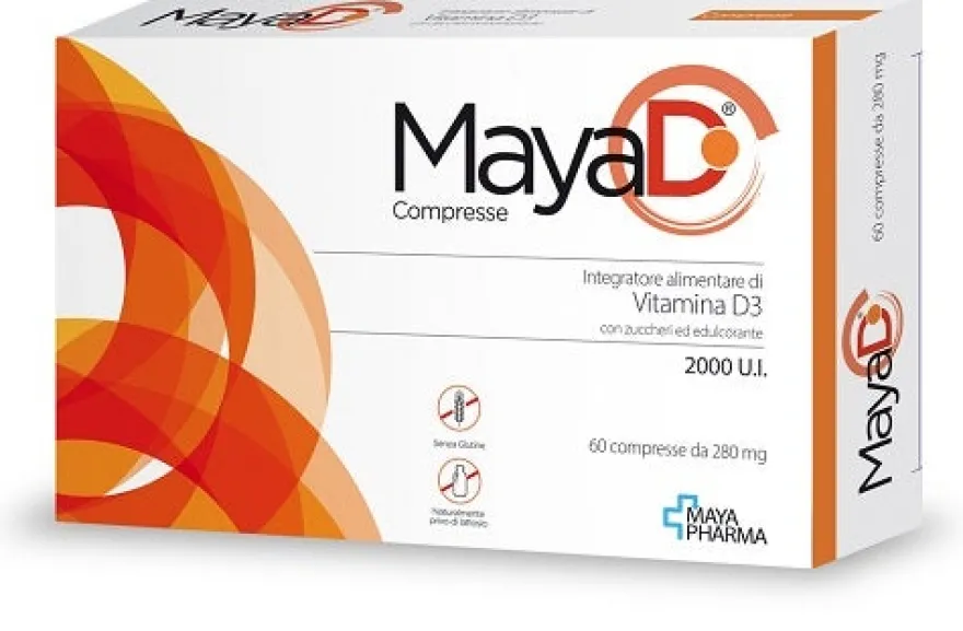 Maya d 60 Compresse Masticabili da 280 mg