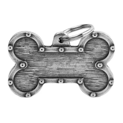 Medaglietta Per Cani E Gatti Personalizzata Osso Bronx Futuristic Taglia XL