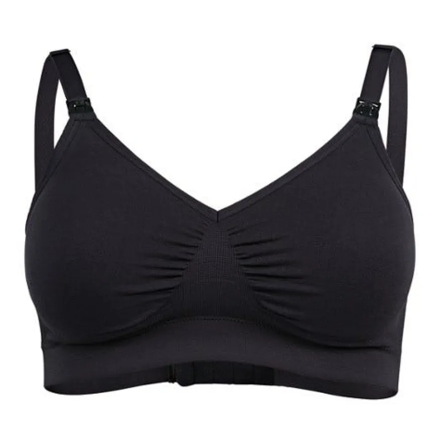 Medela Reggiseno Comfy Gravidanza Allattamento Nero Taglia XL