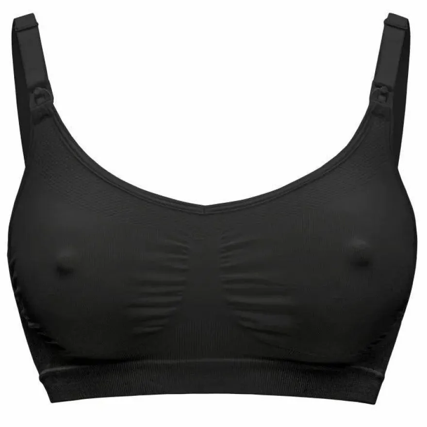 Medela Reggiseno Gravidanza/Allattamento Keep Cool Ultra Nero Taglia Large