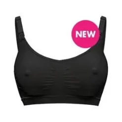 Medela Reggiseno Keep Cool Traspirante Per Gravidanza E Allattamento Nero Taglia XL
