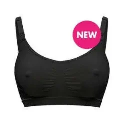 Medela Reggiseno Keep Cool Traspirante Per Gravidanza E Allattamento Nero Taglia XL