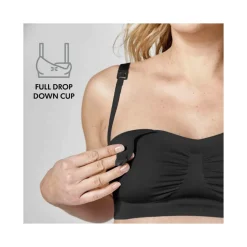 Medela Reggiseno Keep Cool Traspirante Per Gravidanza E Allattamento Nero Taglia L