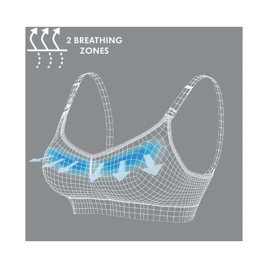 Medela Reggiseno Keep Cool Traspirante Per Gravidanza E Allattamento Nero Taglia S
