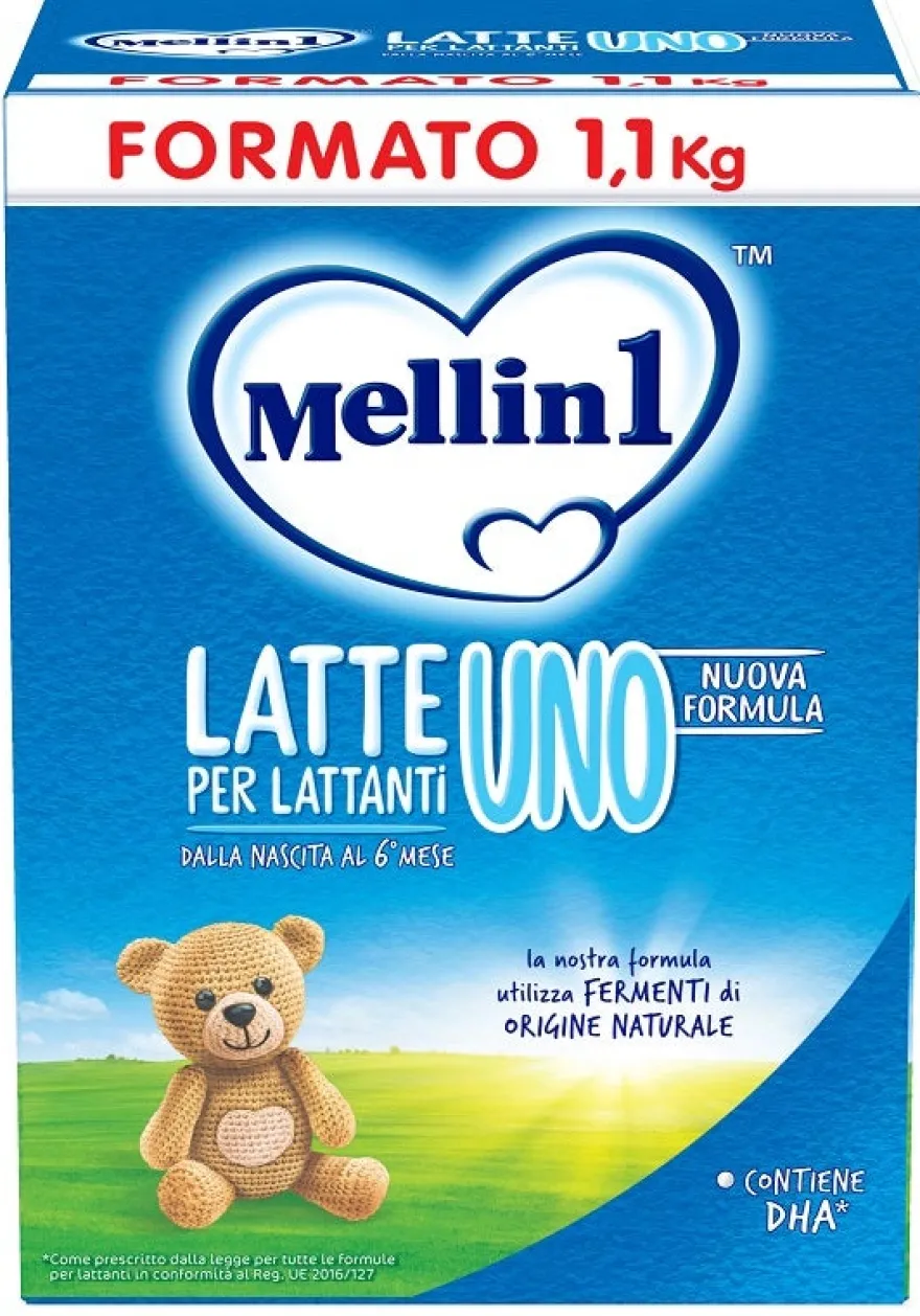 Mellin Latte 1 Dalla Nascita 1100g