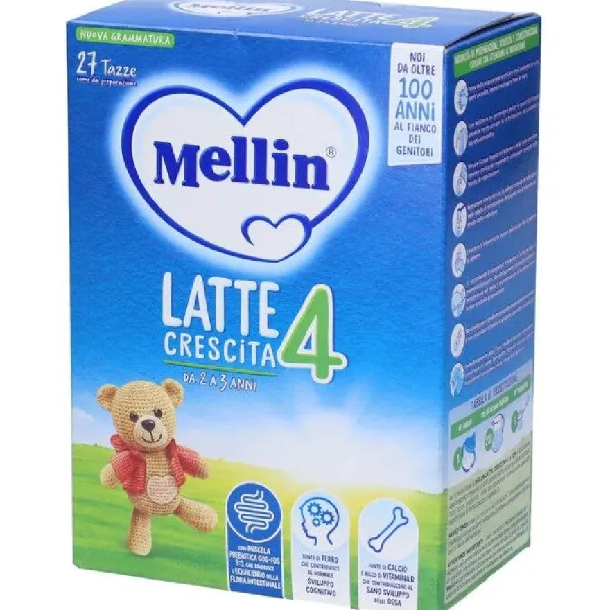 Mellin 4 Latte Di Crescita 2 Bustine Da 385g 24Mesi+
