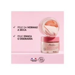 Melvita Crema Idratante Rimpolpante Source De Roses 50ml