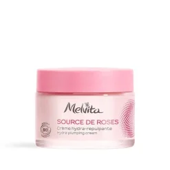Melvita Crema Idratante Rimpolpante Source De Roses 50ml