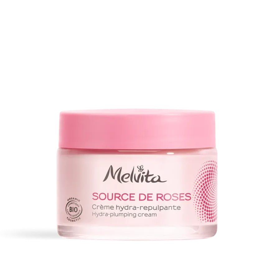 Melvita Crema Idratante Rimpolpante Source De Roses 50ml