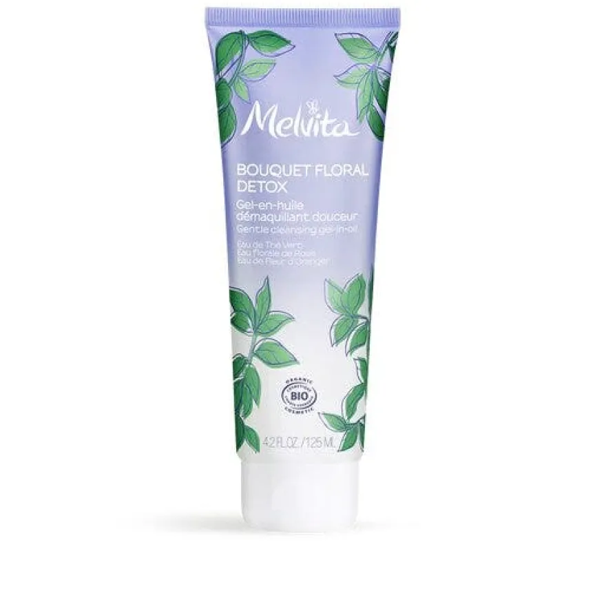 Melvita Gel-in-olio struccante Bouquet Floral Detox 125ml