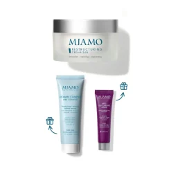 Miamo Cofanetto Anti-Aging Restructuring Cream 24h 50ml + Vitamin Complex Milk Cleanser 50ml + Anti-Glycoxidant Masque 10ml
