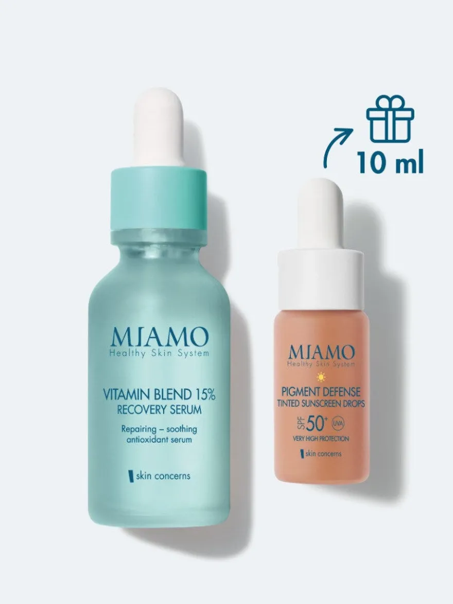Miamo Protocollo Antiox Booster Siero Vitamin Blend 15% 30ml + Siero Pigment Defense 10ml