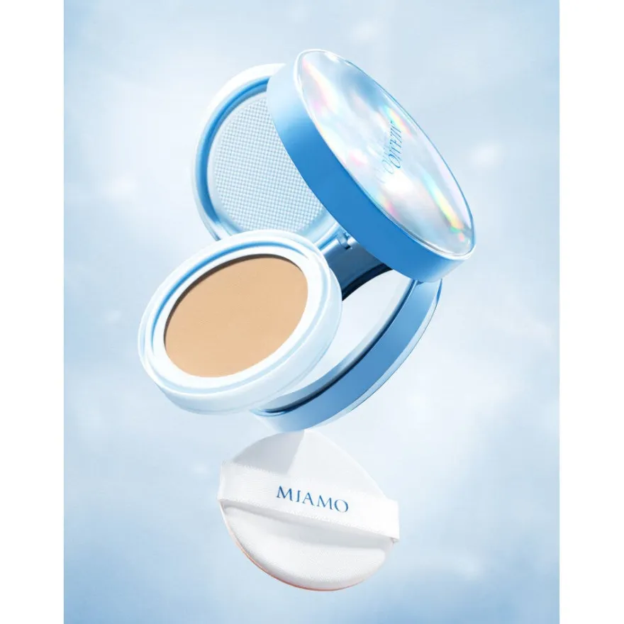 Miamo Second Skin Mesh Fondotinta Cushion Ivory SPF50 Pa+++