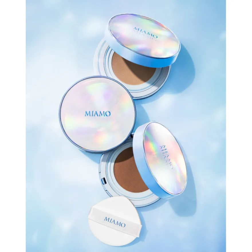 Miamo Second Skin Mesh Fondotinta Cushion Sand SPF50 Pa+++