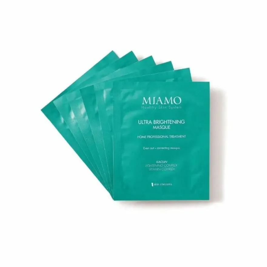 Miamo Ultra Brightening Masque Maschera Schiarente E Uniformante 6x10ml