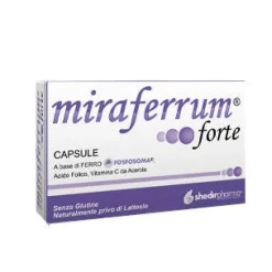 Miraferrum Forte 30 Capsule - Integratore di Ferro Potente