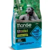 Monge B Wild Grain Free Acciughe Patate Piselli Cibo Secco Per Cani Adulti Sacco 12 Kg