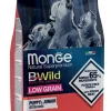Monge B Wild Low Grain All Breeds Con Cervo Cibo Secco Cani Cuccioli Sacco 2,5kg