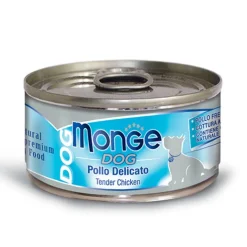 Monge Dog Pollo Delicato Cibo Umido Per Cani Adulti 95g